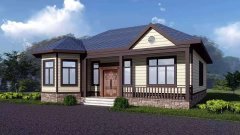 典雅精致 氣派華美 推薦5套農村自建房一，二層輕鋼別墅戶型