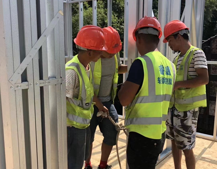 輕鋼別墅材料出口西班牙有什么標準？