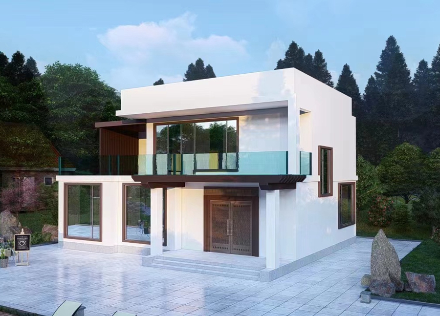 輕鋼房屋的屋頂和外墻是否可以進(jìn)行綠色植物覆蓋？