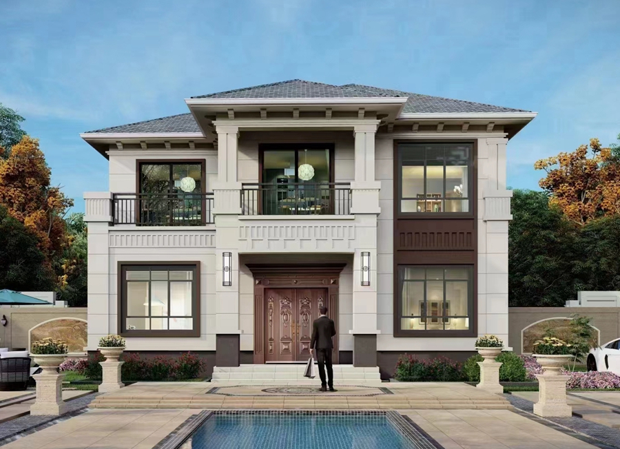 輕鋼別墅可以設計哪些風格?(圖3) 輕鋼別墅可以設計哪些風格?(圖3)